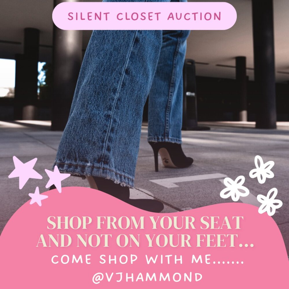 Silent Closet Auction - HEART "🧡"  LIKE  to be Notified